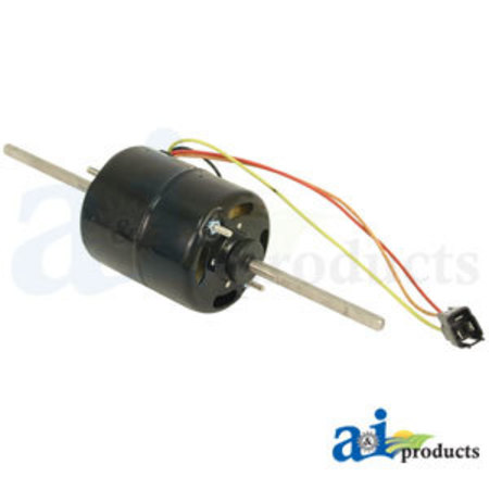 A & I Products Blower Motor (4 wire) (12V, 3/8" X 4 1/4" shaft, Rev rotation, 3sp) 14" x5" x5" A-BM333815